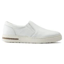 Birkenstock Oswego Leather White -Birkenstock Shop 1021311 side