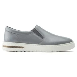 Birkenstock Oswego Leather Gray -Birkenstock Shop 1021312 side