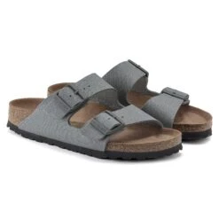 Birkenstock Arizona Vegan Textile Stone Coin 13 Birkenstock Arizona Vegan Textile Stone Coin -Birkenstock Shop 1021454 pair