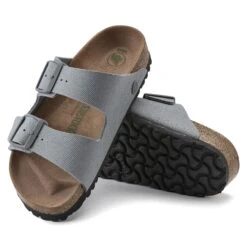 Birkenstock Arizona Vegan Textile Stone Coin 11 Birkenstock Arizona Vegan Textile Stone Coin -Birkenstock Shop 1021454 sole