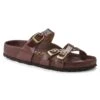 Birkenstock Franca Natural Leather Patent High Shine Chocolate -Birkenstock Shop 1021520