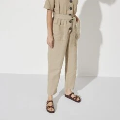 Birkenstock Franca Natural Leather Patent High Shine Chocolate -Birkenstock Shop 1021520 f look f