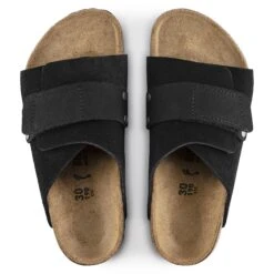 Birkenstock Kyoto Kids Suede Nubuck Black -Birkenstock Shop 1021731 top