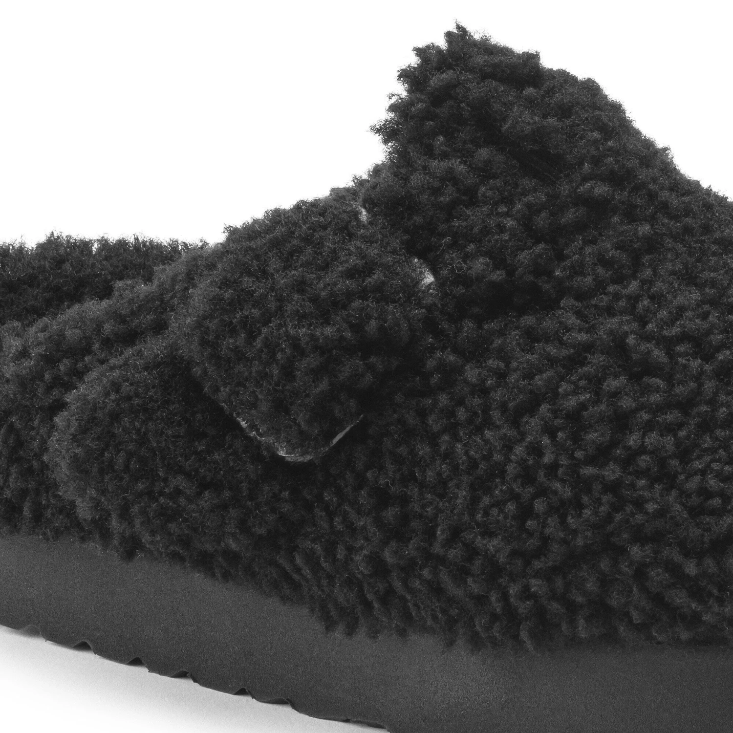 Boston Big Buckle Flex Platform Shearling Teddy Black 8 Boston Big Buckle Flex Platform Shearling Teddy Black - Image 8