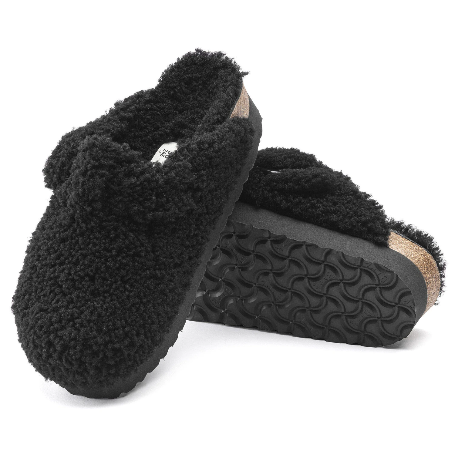 Boston Big Buckle Flex Platform Shearling Teddy Black 5 Boston Big Buckle Flex Platform Shearling Teddy Black - Image 5