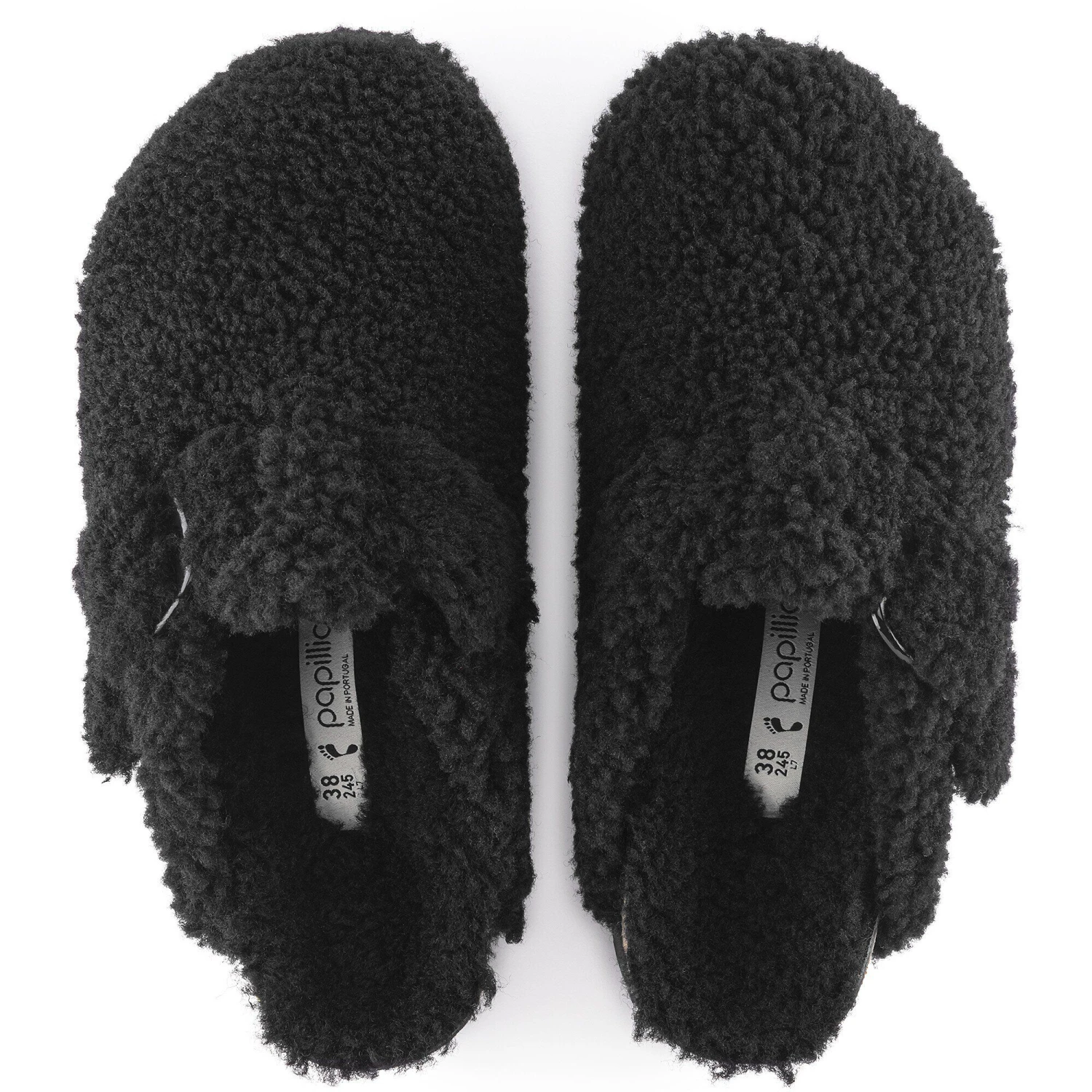 Boston Big Buckle Flex Platform Shearling Teddy Black 2 Boston Big Buckle Flex Platform Shearling Teddy Black - Image 2