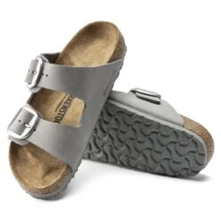 Birkenstock Arizona Big Buckle Nubuck Leather Dove Gray 13 Birkenstock Arizona Big Buckle Nubuck Leather Dove Gray -Birkenstock Shop 1022154 sole