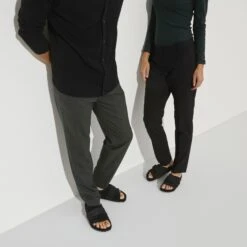 Birkenstock Kyoto Suede Leather Black -Birkenstock Shop 1022306 detail 7