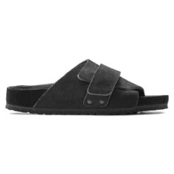 Birkenstock Kyoto Suede Leather Black -Birkenstock Shop 1022306 side