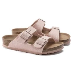 Birkenstock Arizona Kids Vegan Textile Soft Pink -Birkenstock Shop 1022313 pair