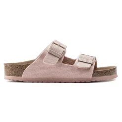 Birkenstock Arizona Kids Vegan Textile Soft Pink -Birkenstock Shop 1022313 side