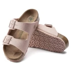 Birkenstock Arizona Kids Vegan Textile Soft Pink -Birkenstock Shop 1022313 sole