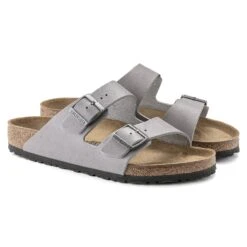 Birkenstock Arizona Leather Stone Coin -Birkenstock Shop 1022443 pair