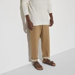 Birkenstock Arizona Nubuck Leather Desert Buck Roast 14 Birkenstock Arizona Nubuck Leather Desert Buck Roast -Birkenstock Shop 1022457 f look m