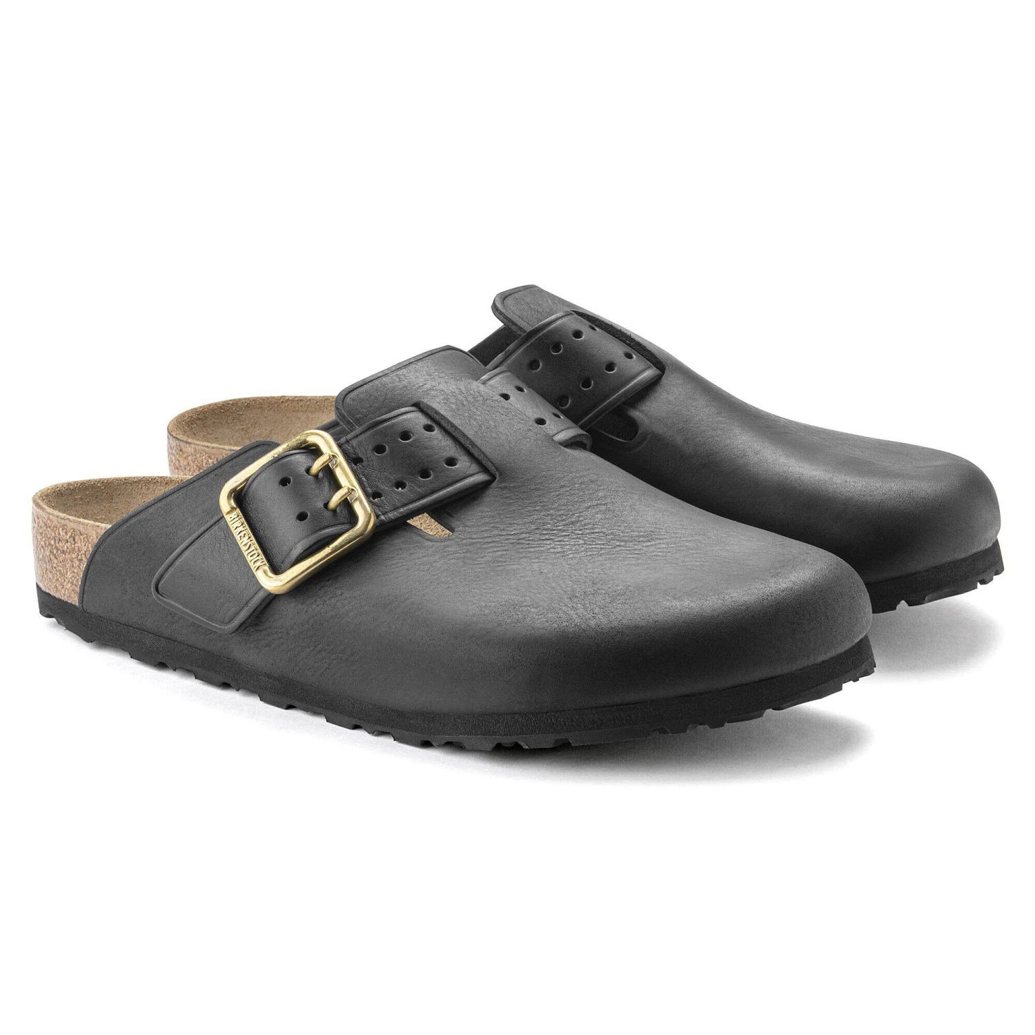 Birkenstock Boston Bold Leather Black 7 Birkenstock Boston Bold Leather Black - Image 7