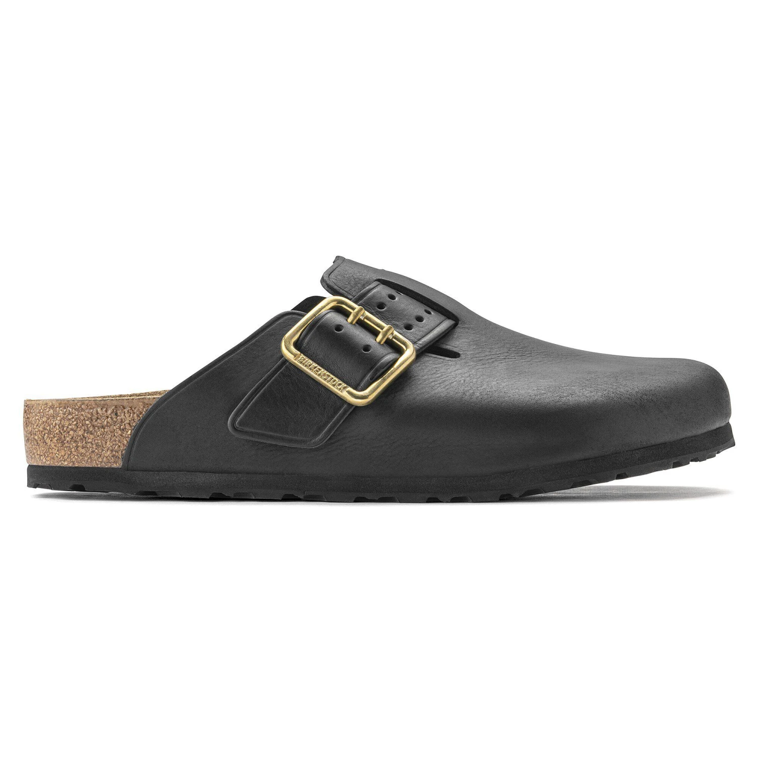 Birkenstock Boston Bold Leather Black 3 Birkenstock Boston Bold Leather Black - Image 3