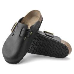 Birkenstock Boston Bold Leather Black 11 Birkenstock Boston Bold Leather Black -Birkenstock Shop 1022577 sole