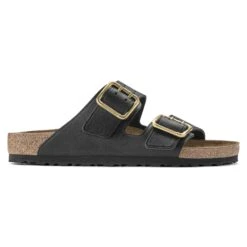 Birkenstock Arizona Bold Leather Black -Birkenstock Shop 1022604 side