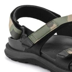 Birkenstock Kalahari Women Birko-Flor Futura Black Half Camo -Birkenstock Shop 1022665 detail 1