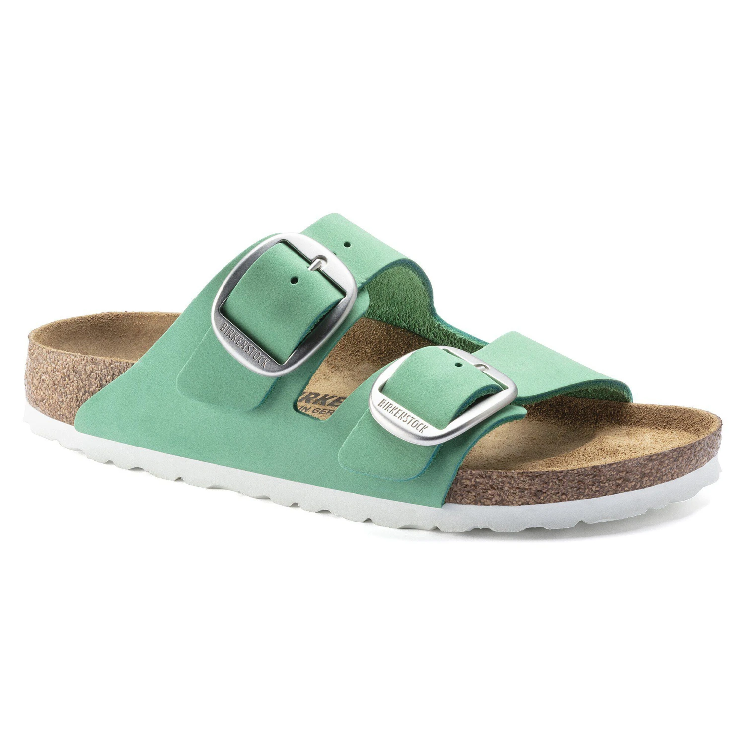 Birkenstock Arizona Big Buckle Nubuck Leather Bold Jade 1 Birkenstock Arizona Big Buckle Nubuck Leather Bold Jade