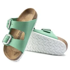 Birkenstock Arizona Big Buckle Nubuck Leather Bold Jade 11 Birkenstock Arizona Big Buckle Nubuck Leather Bold Jade -Birkenstock Shop 1022819 sole