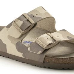 Birkenstock Arizona Soft Footbed Birko-Flor Desert Soil Gray/Taupe -Birkenstock Shop 1022829 detail 1