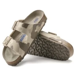 Birkenstock Arizona Soft Footbed Birko-Flor Desert Soil Gray/Taupe -Birkenstock Shop 1022829 sole