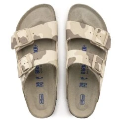 Birkenstock Arizona Soft Footbed Birko-Flor Desert Soil Gray/Taupe -Birkenstock Shop 1022829 top