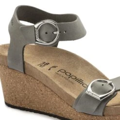 Soley Nubuck Leather Dove Gray -Birkenstock Shop 1022835 detail 1