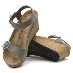 Soley Nubuck Leather Dove Gray -Birkenstock Shop 1022835 sole