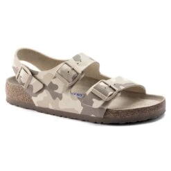 Birkenstock Milano Soft Footbed Birko-Flor Desert Soil Gray/Taupe