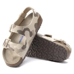 Birkenstock Milano Soft Footbed Birko-Flor Desert Soil Gray/Taupe -Birkenstock Shop 1022850 sole