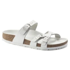 Birkenstock Franca Leather White