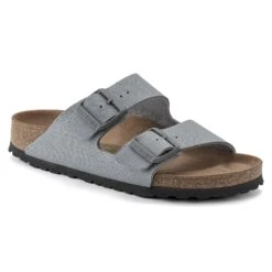 Birkenstock Arizona Vegan Men Textile Stone Coin