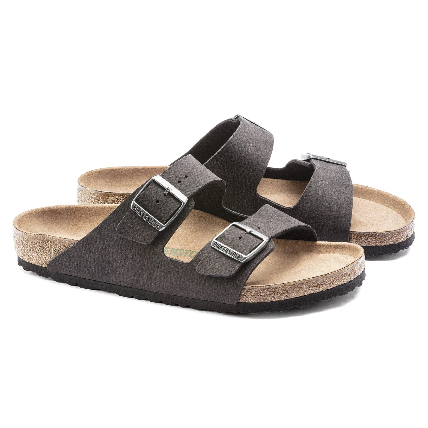 Birkenstock Arizona Vegan Synthetics Desert Dust Black 6 Birkenstock Arizona Vegan Synthetics Desert Dust Black - Image 6