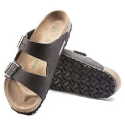 Birkenstock Arizona Vegan Synthetics Desert Dust Black 14 Birkenstock Arizona Vegan Synthetics Desert Dust Black -Birkenstock Shop 1023042 sole