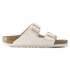 Birkenstock Arizona Vegan Men Textile Eggshell -Birkenstock Shop 1023063 side