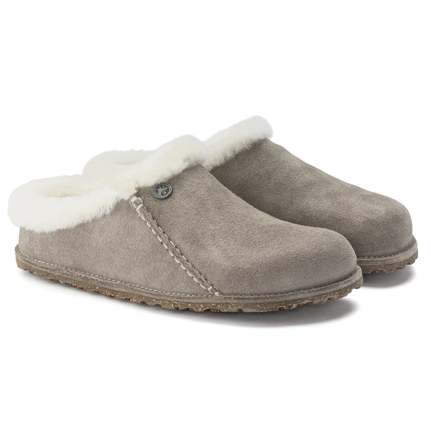 Birkenstock Zermatt Premium Suede Leather Stone Coin 7 Birkenstock Zermatt Premium Suede Leather Stone Coin - Image 7