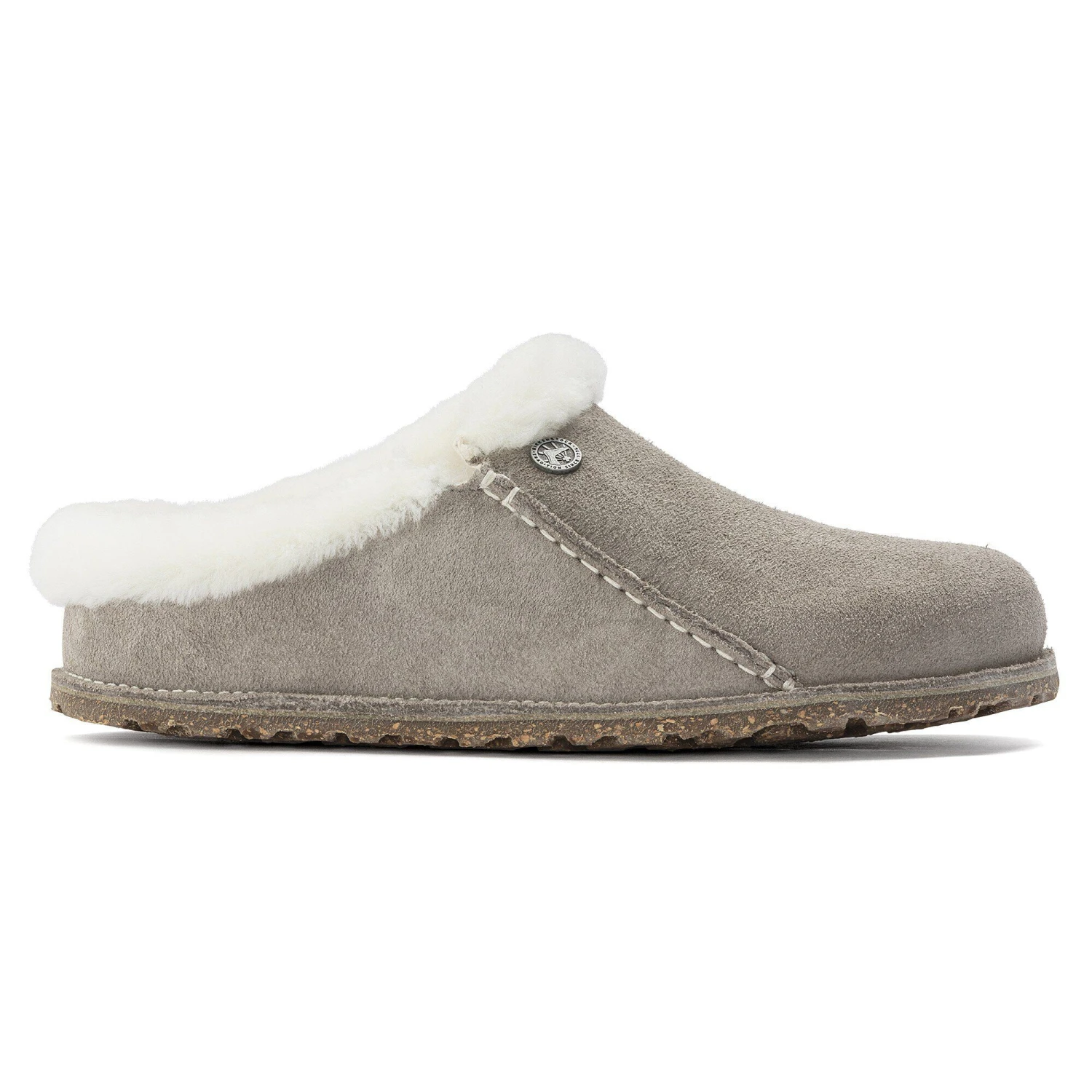 Birkenstock Zermatt Premium Suede Leather Stone Coin 3 Birkenstock Zermatt Premium Suede Leather Stone Coin - Image 3