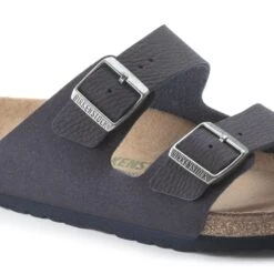 Birkenstock Arizona Vegan Synthetics Desert Dust Indigo Blue -Birkenstock Shop 1023116 detail 1