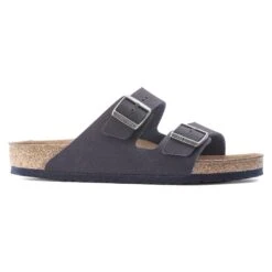 Birkenstock Arizona Vegan Synthetics Desert Dust Indigo Blue -Birkenstock Shop 1023116 side