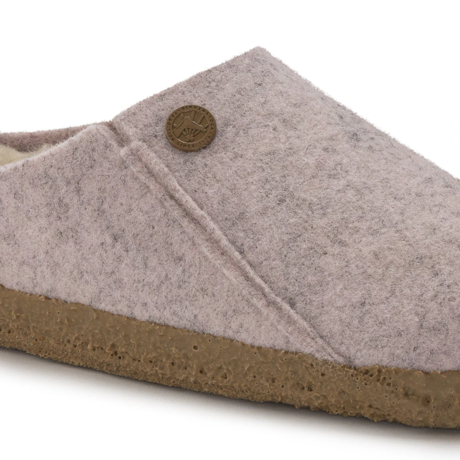 Birkenstock Zermatt Shearling Wool Felt Light Rose 4 Birkenstock Zermatt Shearling Wool Felt Light Rose - Image 4