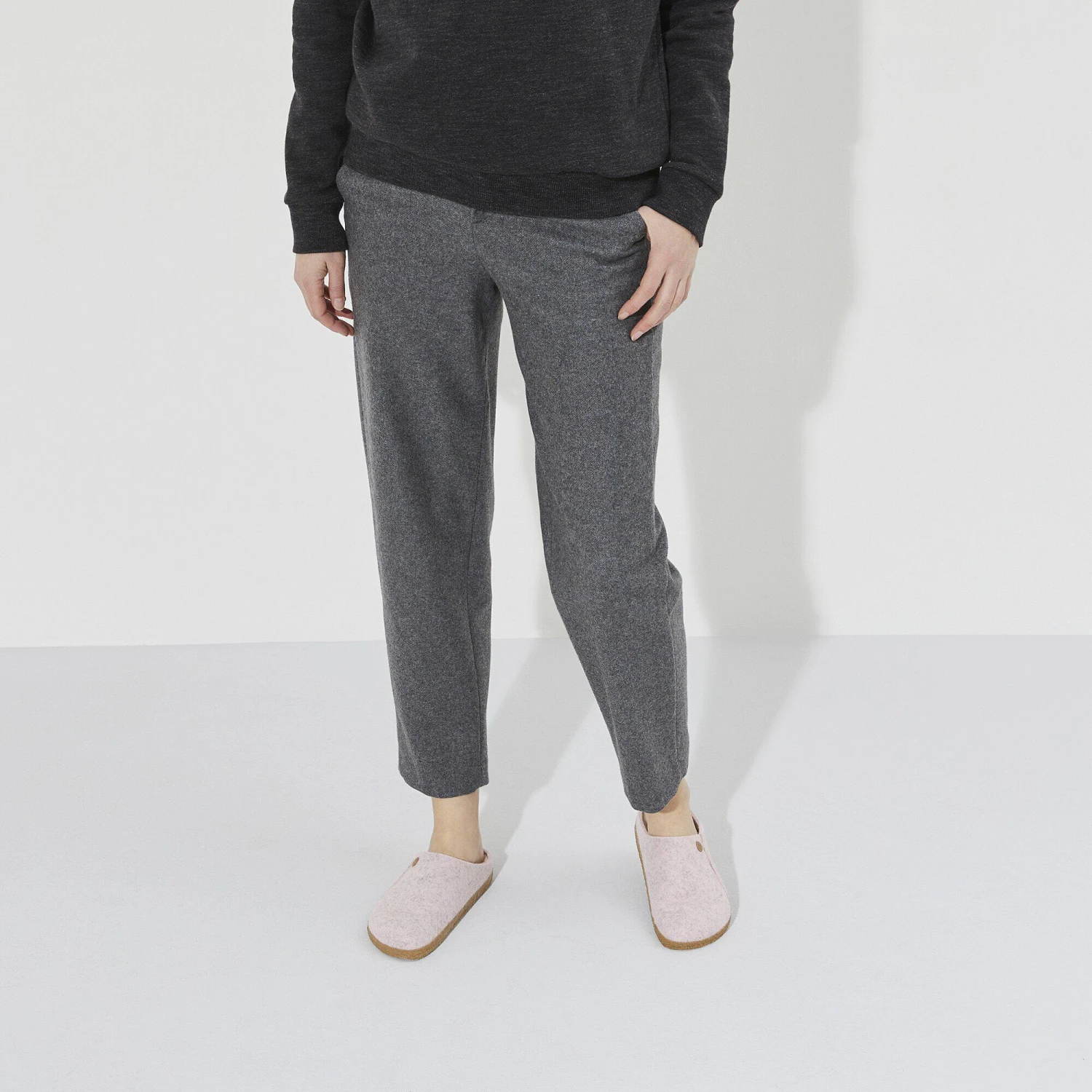 Birkenstock Zermatt Shearling Wool Felt Light Rose 8 Birkenstock Zermatt Shearling Wool Felt Light Rose - Image 8