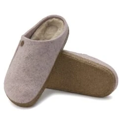 Birkenstock Zermatt Shearling Wool Felt Light Rose 13 Birkenstock Zermatt Shearling Wool Felt Light Rose -Birkenstock Shop 1023163 sole