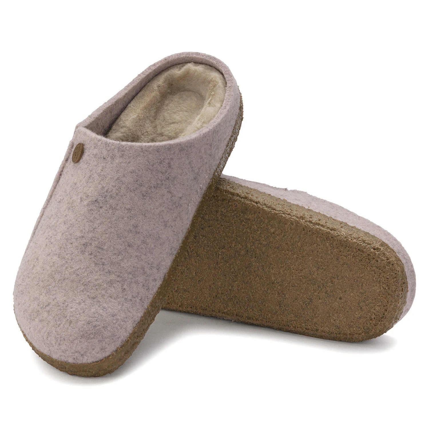 Birkenstock Zermatt Shearling Wool Felt Light Rose 6 Birkenstock Zermatt Shearling Wool Felt Light Rose - Image 6
