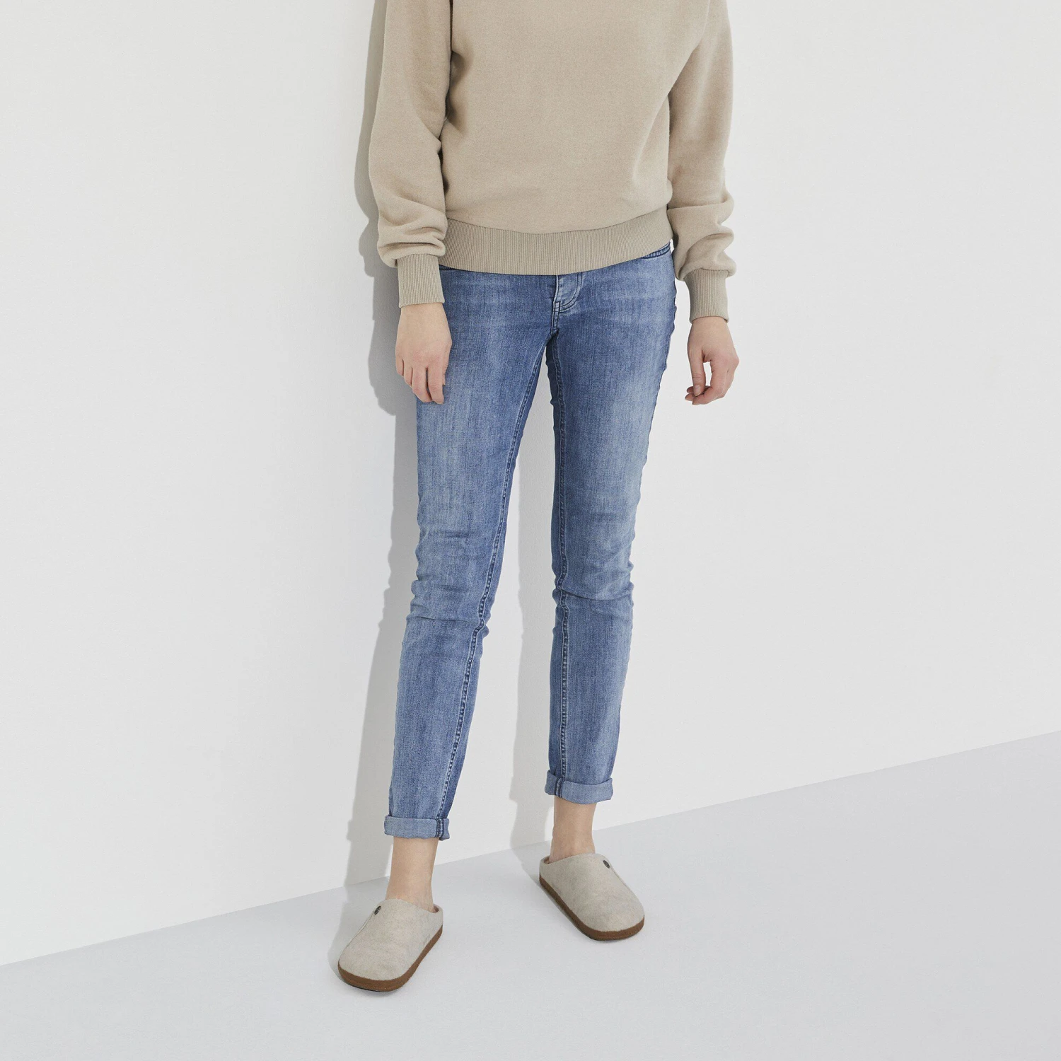 Birkenstock Zermatt Shearling Wool Felt Ecru 10 Birkenstock Zermatt Shearling Wool Felt Ecru - Image 10