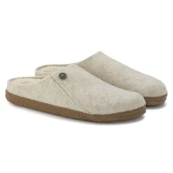 Birkenstock Zermatt Shearling Wool Felt Ecru 15 Birkenstock Zermatt Shearling Wool Felt Ecru -Birkenstock Shop 1023194 pair