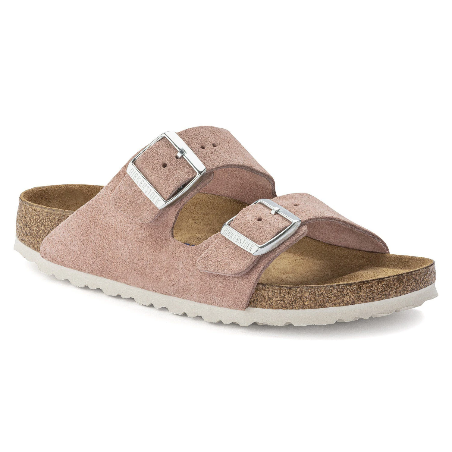 Birkenstock Arizona Soft Footbed Suede Leather Pink Clay 1 Birkenstock Arizona Soft Footbed Suede Leather Pink Clay