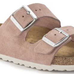 Birkenstock Arizona Soft Footbed Suede Leather Pink Clay 11 Birkenstock Arizona Soft Footbed Suede Leather Pink Clay -Birkenstock Shop 1023208 detail 1
