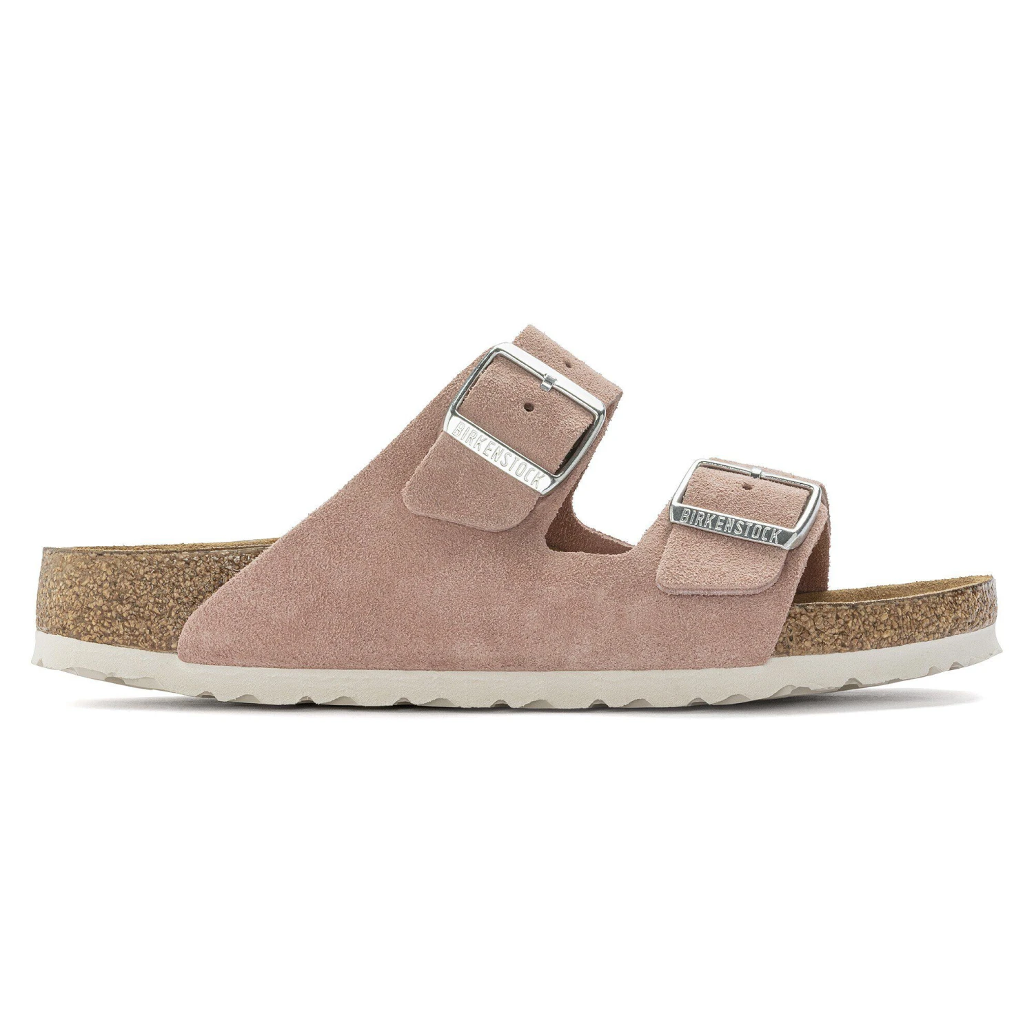Birkenstock Arizona Soft Footbed Suede Leather Pink Clay 3 Birkenstock Arizona Soft Footbed Suede Leather Pink Clay - Image 3